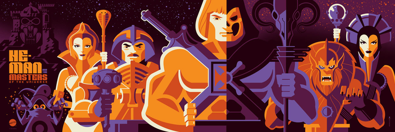 Illustration for article titled Mattel Toys LikeĀ He-Man, Barbie and Hot Wheels Get A Beautiful Art Show